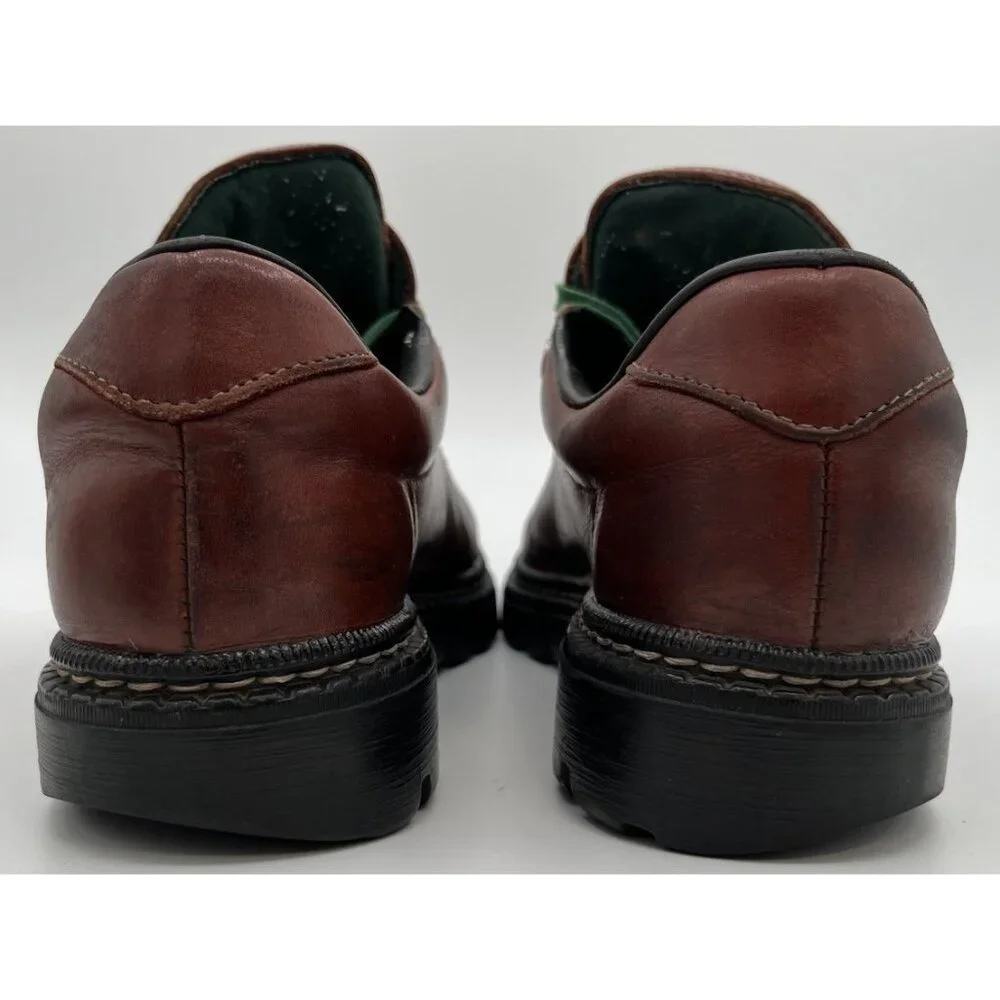 ROOTS TUFF Canada Brown Leather Low Cut Mountain Hiking  display picture 3